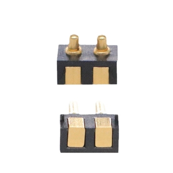 Zeltīts pogo pin, sānu posts tips, sānu lodēšanas tips – savienotāja probes; modelis YSDZ-PG; lietojums: viedās ierīces, automobiļu elektronika, medicīnas iekārtas, digitālās 3C ierīces