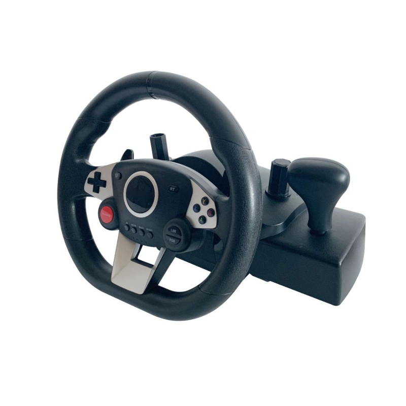 Volan za igre utrke s 270° okretom, programabilne tipke, USB sučelje, kompatibilan s PC/Switch/PS4/PS3/Xbox One/Xbox 360/Android, podesiva osjetljivost.