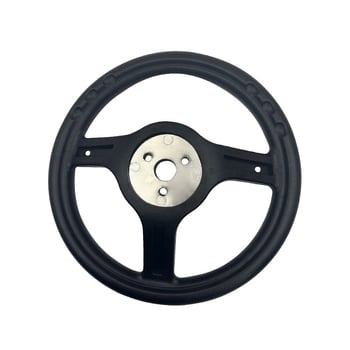 Sacīkšu stūre automašīnai – PU putu self-skinned virsma, pielāgota apstrāde, PU materiāls — modelis Pu polyurethane foam self-skinned steering wheel, zīmols Sanxin New Materials