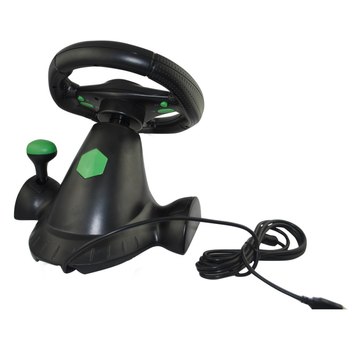 Lenktynių vairas PS3/PC/PS4/Switch/Android/iOS su USB, 270° vairavimo kampas, stiprus vibracijos atsakas, vakuuminis tvirtinimas