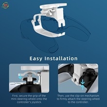 PS5 mini vairovanis žaidimų valdikliui JYS-P5208 – ABS medžiaga, naujas, suderinamas su PS5 valdikliu