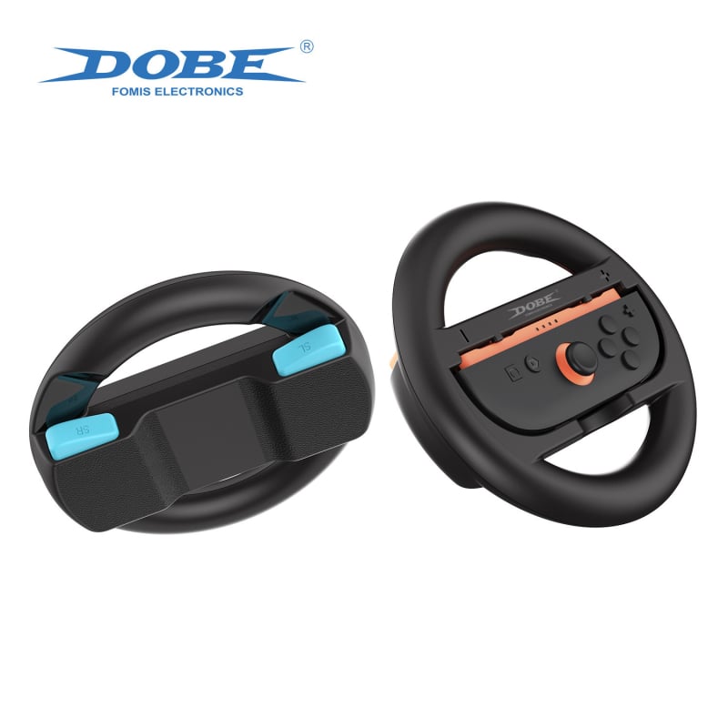 Switch 2 žaidimų konsolės vairas su kairiais ir dešiniais rankenėliais, ABS medžiaga, įskaitant du vairus