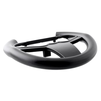 PS4 apskrito dizaino volantas lenktynių žaidimams, ABS medžiaga, suderinamas su PS4 kontroleriu, naujas produktas