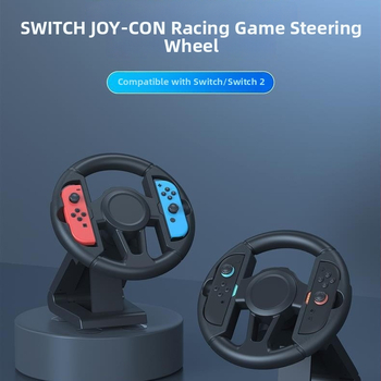 Žaidimų konsolės vairo ratukas Switch 1/2, modelis Switch oled/1switch2, (Bluetooth, ABS)