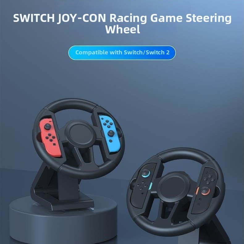 Žaidimų konsolės vairo ratukas Switch 1/2, modelis Switch oled/1switch2, (Bluetooth, ABS)