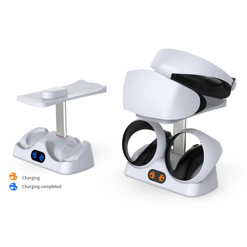 DOBE suport de încărcare PS5 VR2 cu LED de afișare și suport pentru ochelari - accesorii PS VR2, model TP5-2515