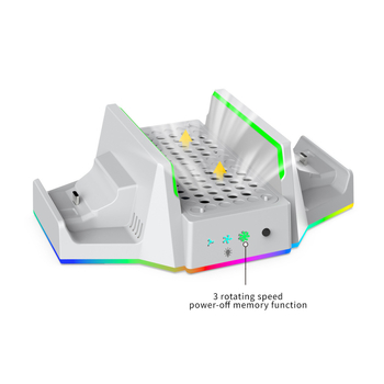 Xbox Series S hlađenje baza i punjač za kontroler | Model TYX-3619, USB Type-C sučelje, ABS materijal, Kompatibilno s Xbox Series S