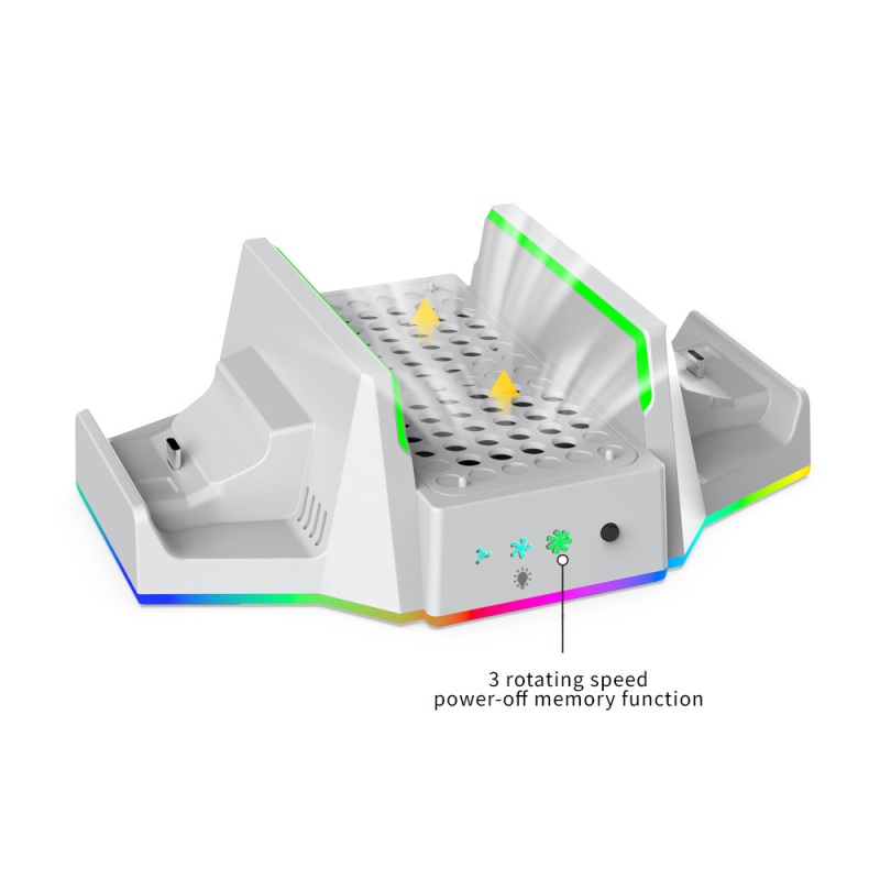 Xbox Series S hlađenje baza i punjač za kontroler | Model TYX-3619, USB Type-C sučelje, ABS materijal, Kompatibilno s Xbox Series S