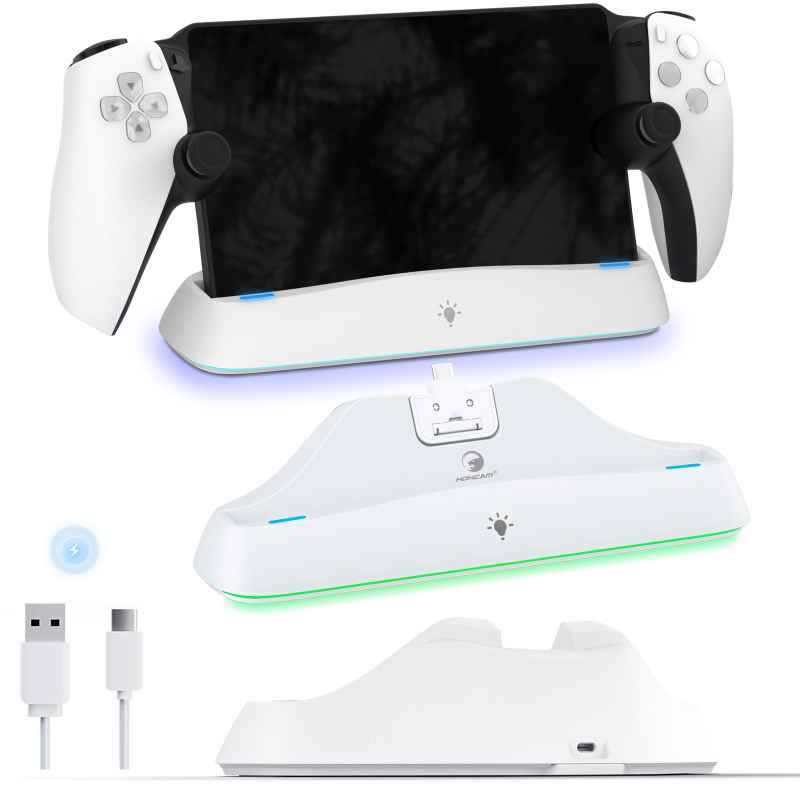 Nabíjacia základňa pre PlayStation Portal (Model 3711, TYPE-C, ABS, úložisko)