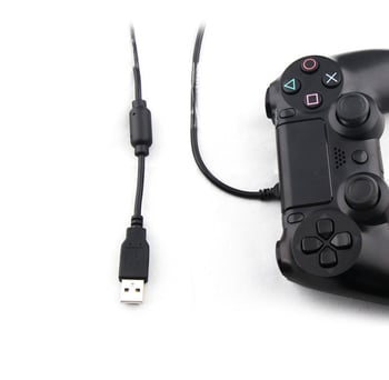 PS4 Slim/Pro USB nabíjací kábel pre ovládač, USB-C rozhranie, elitná kvalita