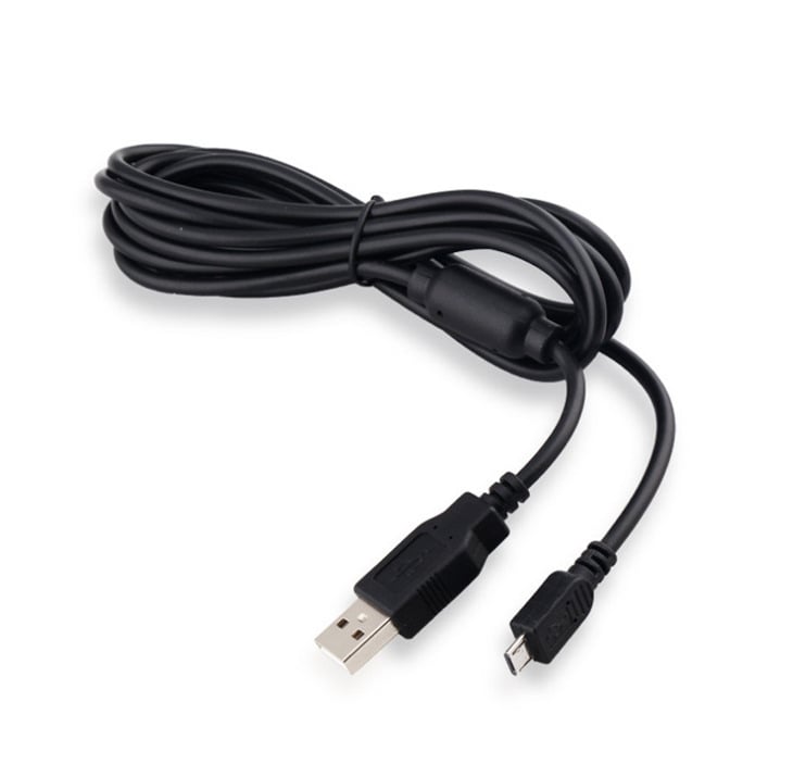 PS4 Slim/Pro USB nabíjací kábel pre ovládač, USB-C rozhranie, elitná kvalita