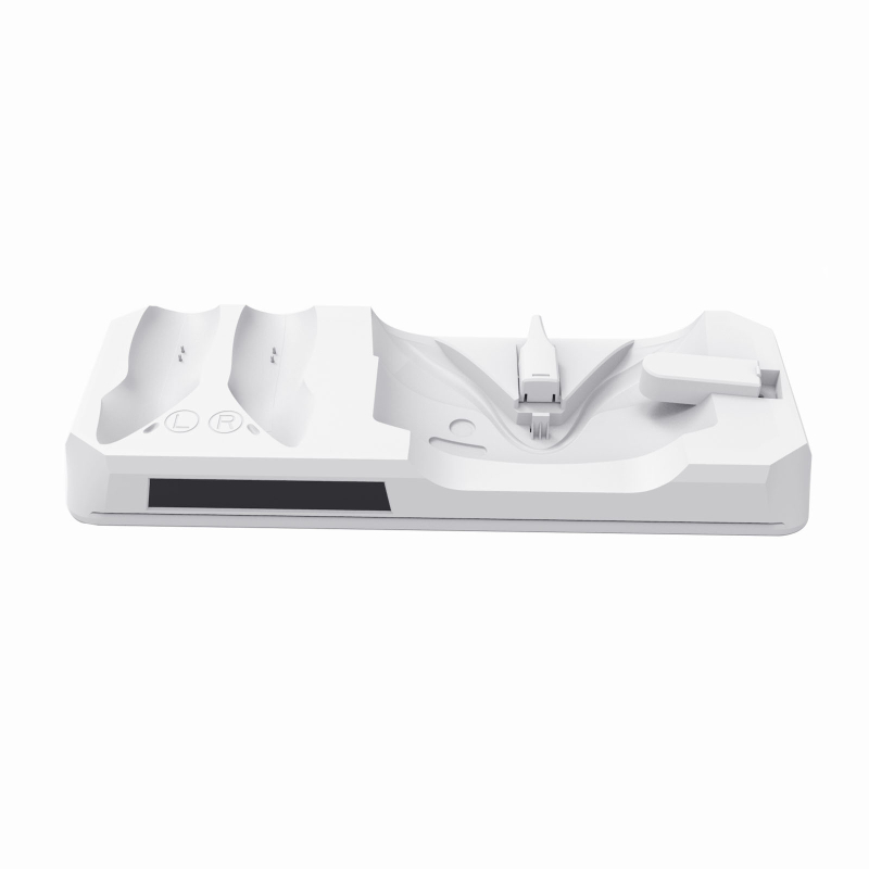 KJH Meta Quest 3S stalak za punjenje VR naočala i kontrolera, USB-C sučelje, ABS materijal, uključuje 1 punjač