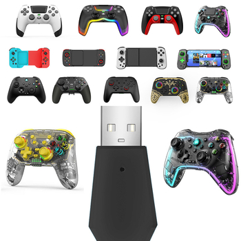 Ασύρματος Δέκτης USB για Gamepad | Μοντέλο NS • Διασύνδεση USB • Υλικό ABS • Βάρος 8 g