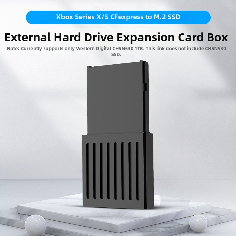 Box na rozšírenie pevného disku pre Xbox Series X/S s rozhraním CFexpress na M.2 SSD
