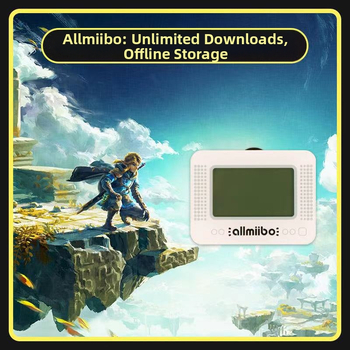 Allmiibo emulátor pre Nintendo Switch s Bluetoothom, ABS materiál, zjednodušená verzia