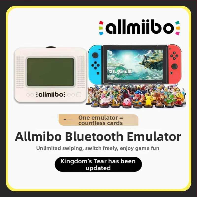 Allmiibo emulátor pre Nintendo Switch s Bluetoothom, ABS materiál, zjednodušená verzia