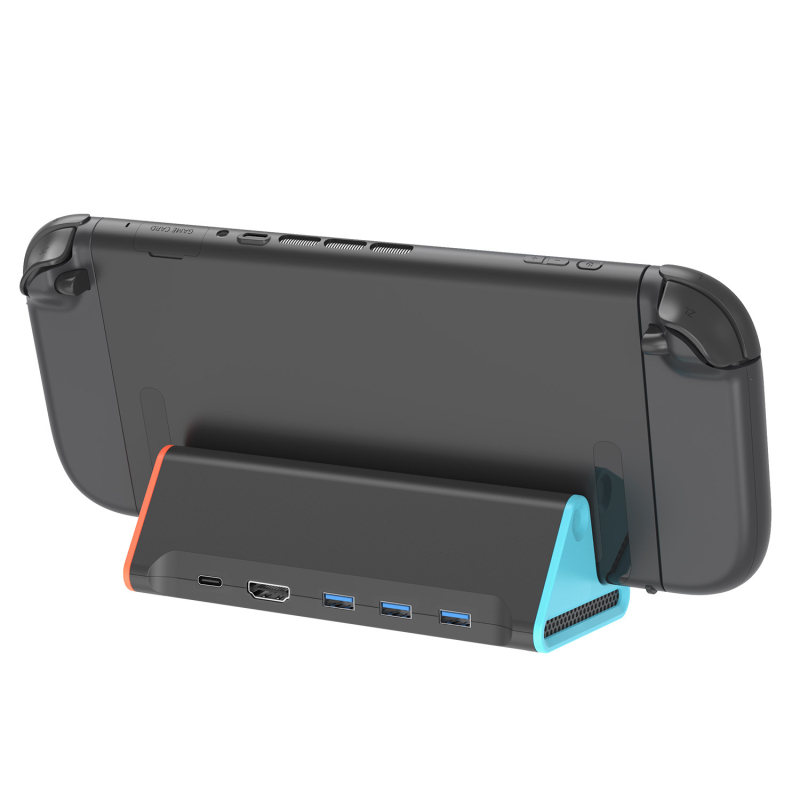 Projekcijska dok za Switch 2 s HDMI izlazom 4K60Hz, model HS-SW2028, ABS, 120 g