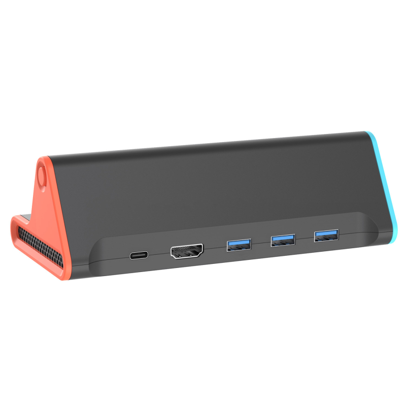 Projekcijska dok za Switch 2 s HDMI izlazom 4K60Hz, model HS-SW2028, ABS, 120 g