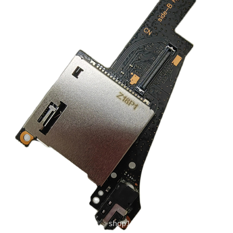 Placă slot pentru carduri de joc Switch OLED, interfață audio TF, carcasă ABS, 1 slot de memorie