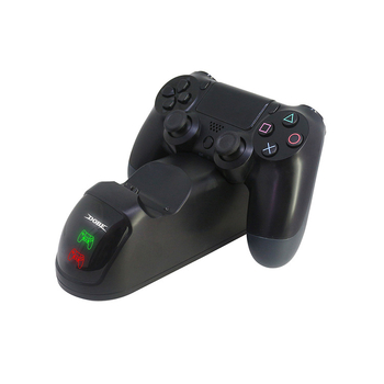 DOBE PS4 stație de încărcare duală pentru controlere Slim/Pro – ABS, 207 g, 2018