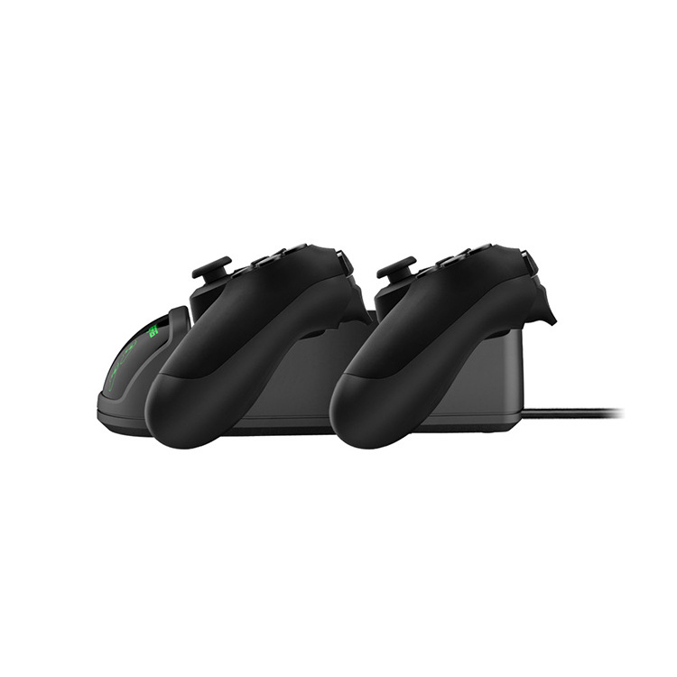 DOBE PS4 stație de încărcare duală pentru controlere Slim/Pro – ABS, 207 g, 2018