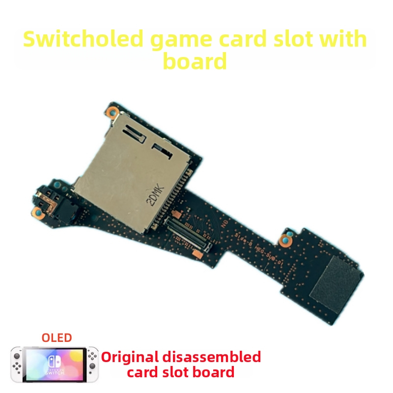 Nintendo Switch OLED karta slot doska so socket rozhraním, FPC materiál, originálny herný softvér