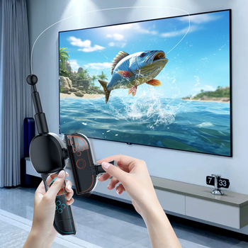 Switch 2 Rukoväť na rybársku palicu -ľavá a pravá, senzorové herné príslušenstvo, ABS, model JYS-NS2285, hmotnosť 210 g