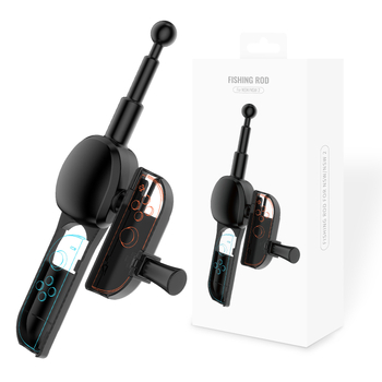 Switch 2 Rukoväť na rybársku palicu -ľavá a pravá, senzorové herné príslušenstvo, ABS, model JYS-NS2285, hmotnosť 210 g