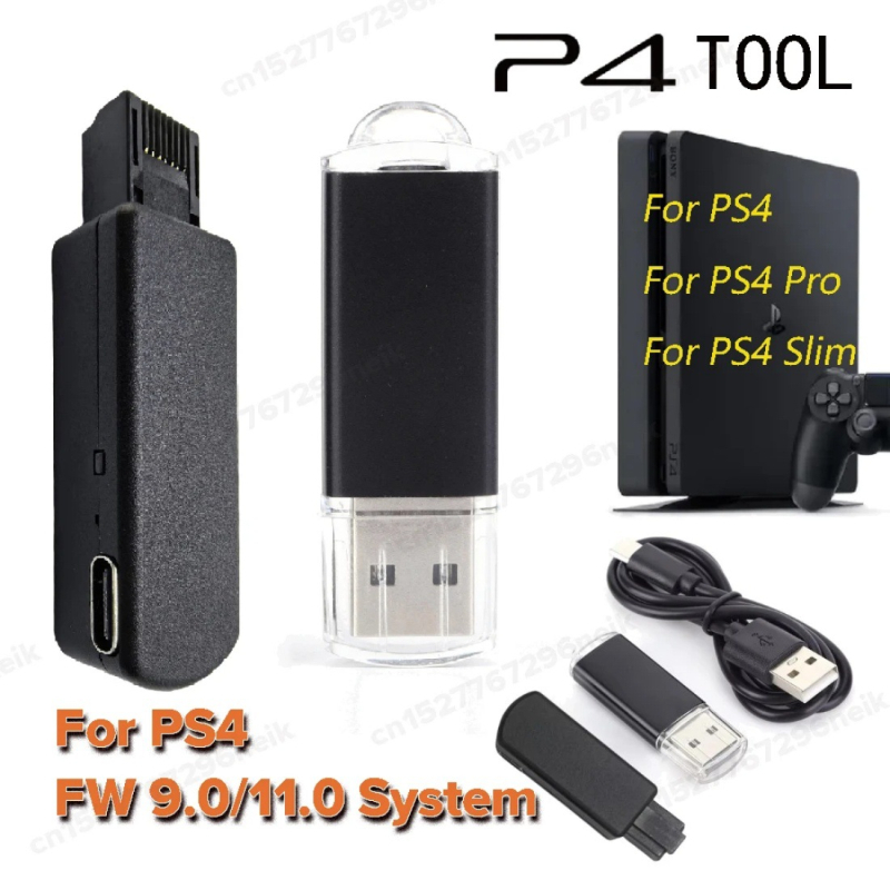 PS4 USB uređaj za nadogradnju – USB sučelje, OS 9.0/11.0, kompatibilno s PS4/PS4 Pro/PS4 Slim, Cracking upgrade, ABS