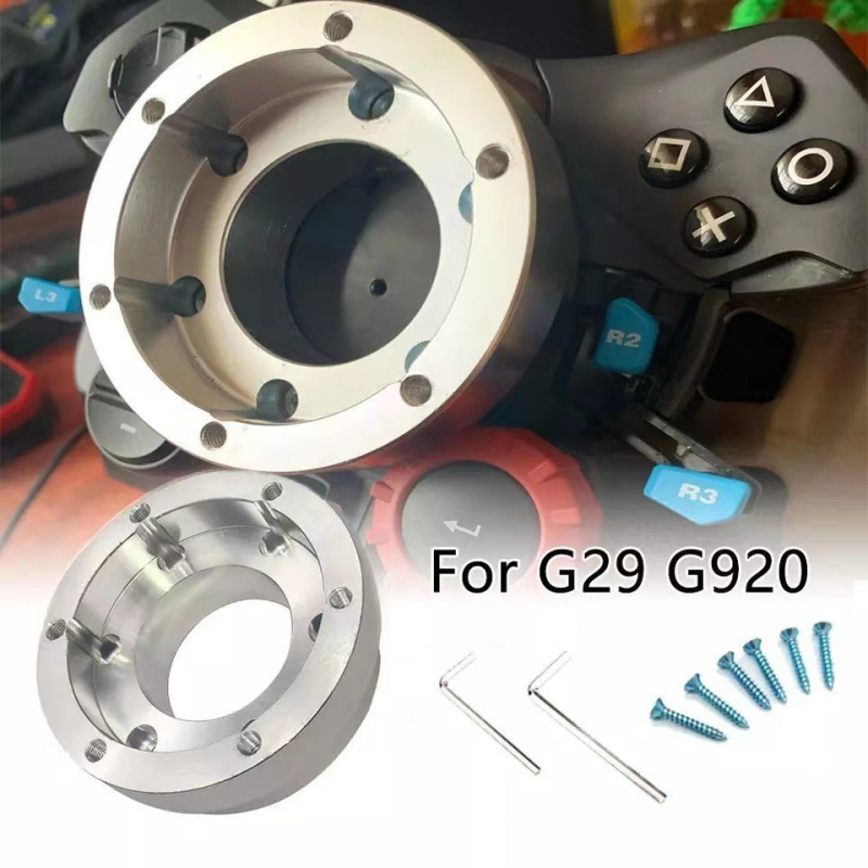 Podložka adaptora baze volana od aluminijske legure – univerzalno, kompatibilno s Logitech G29/G920/G923