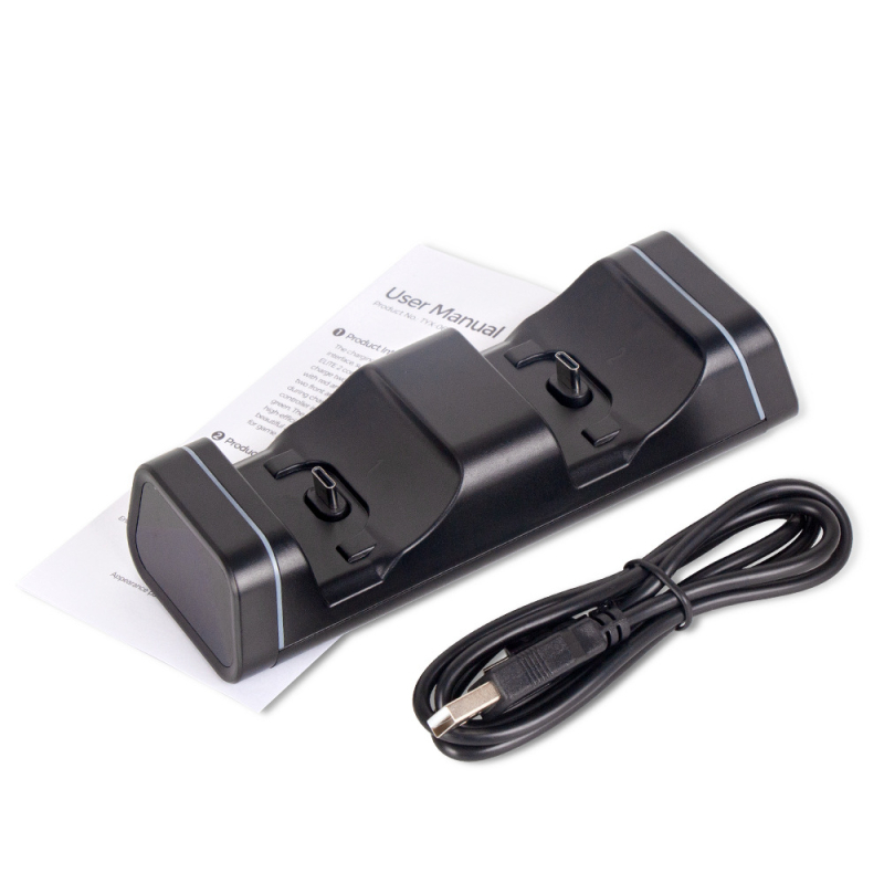DOBE Stație universală de încărcare pentru controllere Xbox Series și PS5, încărcare duală cu LED indicator TYX-0613
