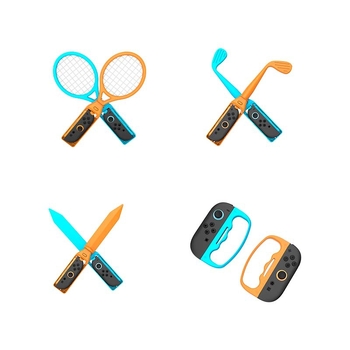 IPLAY HBS-522 18-în-1 Set tenis Switch2 Sports cu curea și grip detașabil – ABS, 400 g