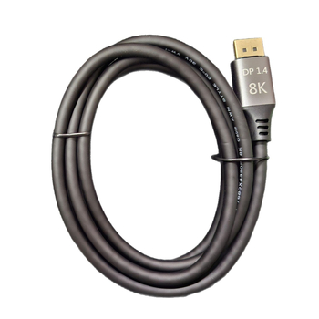 BAJEAL DisplayPort vīrietis-vīrietis kabelis televizoram, versija 1.4, 8K60Hz, vara vadītājs