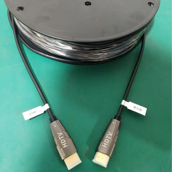 HDTV optiskais kabelis 4K datoru perifērijām un lielā ekrāna video sienas uzstādīšanai