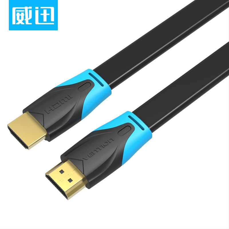 Ploški HDMI kabel 4K, HDMI–HDMI, zlatni kontakti, bakar bez kisika