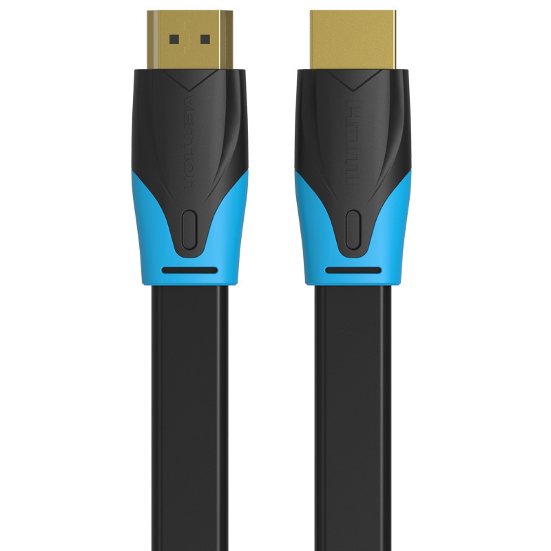 Ploški HDMI kabel 4K, HDMI–HDMI, zlatni kontakti, bakar bez kisika