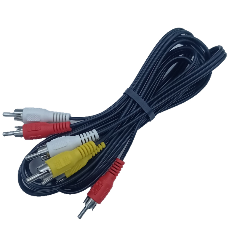 3 na 3 RCA AV kabel za TV box, niklano bakreno jezgro, digitalni uređaji, CCC certificirano