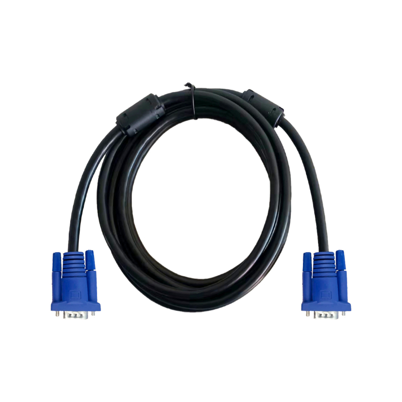 VGA paplašināšanas kabelis, 1,5 m garš, tīrs vara kodols, vara pārklāta tērauda vadītājs, CCS sertifikāts