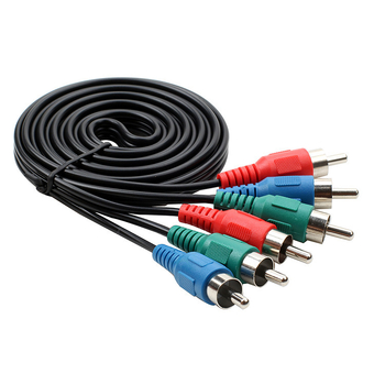 Ximi Technology AV kábel 3RCA, muž–muž, komponentné video (YPbPr), meď s niklovanou povrchovou úpravou