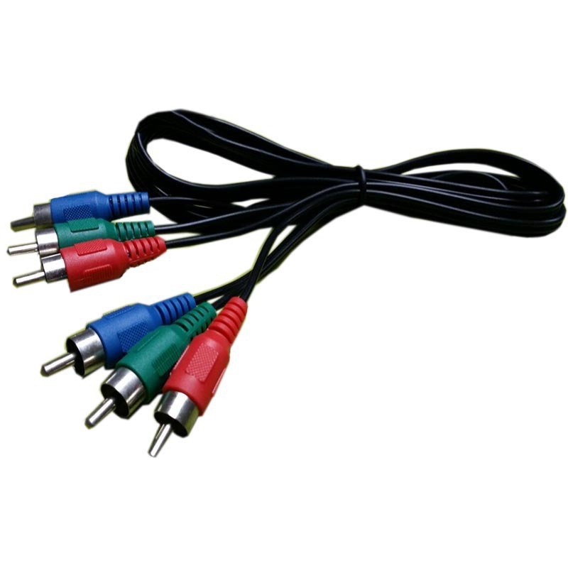 Ximi Technology AV kábel 3RCA, muž–muž, komponentné video (YPbPr), meď s niklovanou povrchovou úpravou