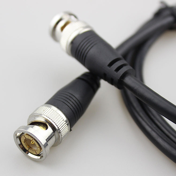 BNC vīriešu kameras pagarinājuma kabelis, RG58 koaksiālais, BNC vīrietis–vīrietis, SDI video novērošana, augstas frekvences pārraide