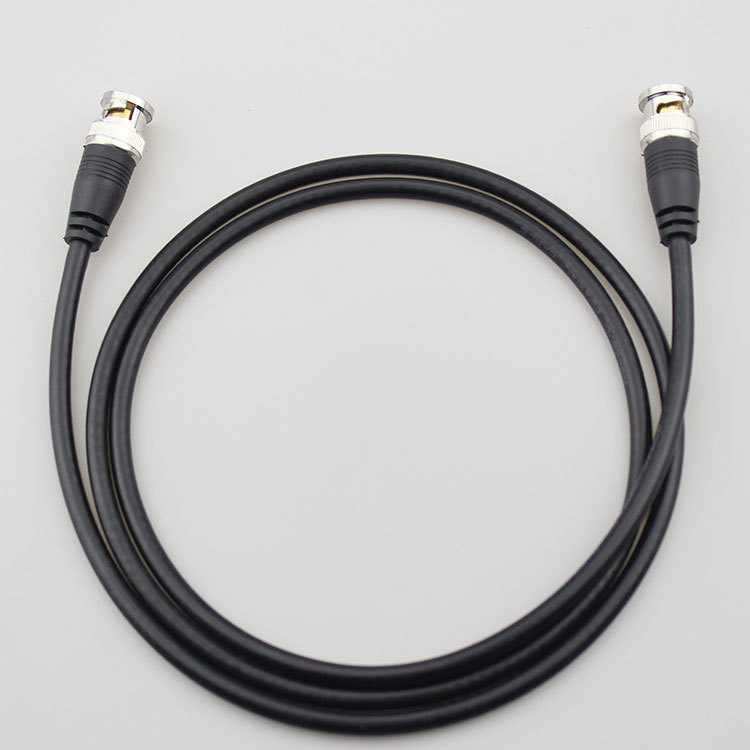BNC vīriešu kameras pagarinājuma kabelis, RG58 koaksiālais, BNC vīrietis–vīrietis, SDI video novērošana, augstas frekvences pārraide