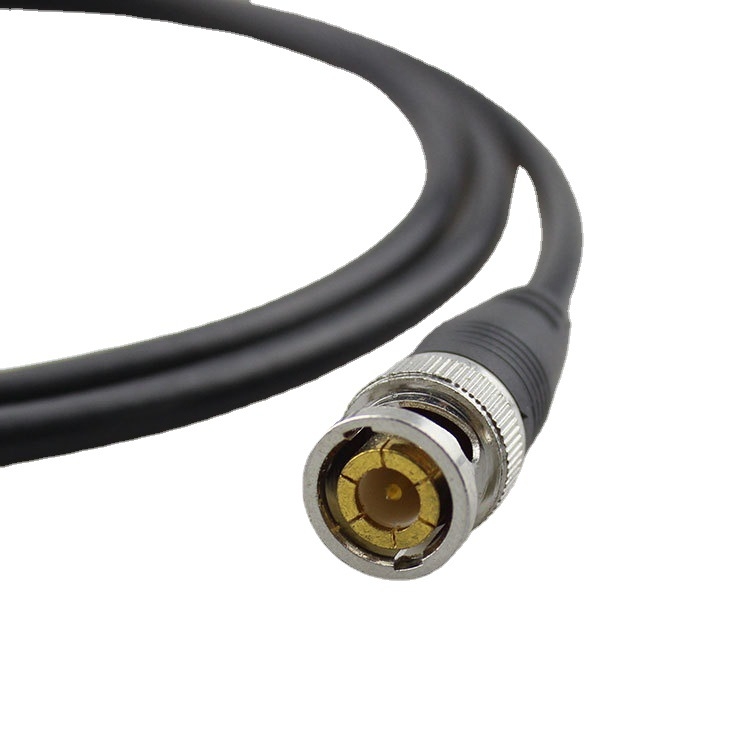 BNC vīriešu kameras pagarinājuma kabelis, RG58 koaksiālais, BNC vīrietis–vīrietis, SDI video novērošana, augstas frekvences pārraide
