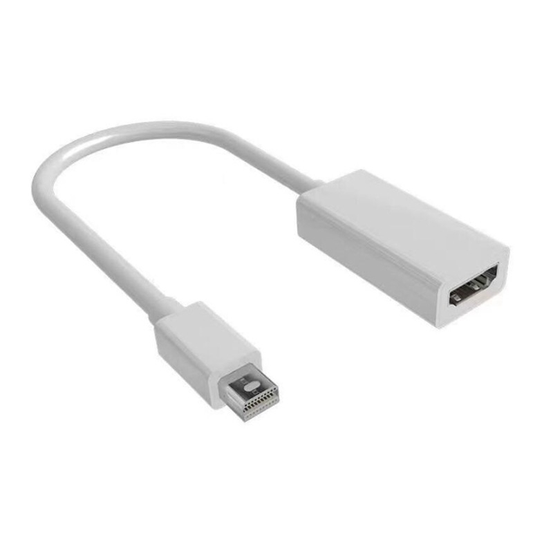 Mini DisplayPort към HDMI адаптер кабел, 15 см, меден проводник, никелиран