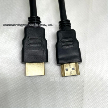 HDMI kabelis 1.4, 4K atbalsts, zelta pārklājums savienojumiem, vara klājuma tērauda vadus, piemērots PC/TV/spēļu konsolei