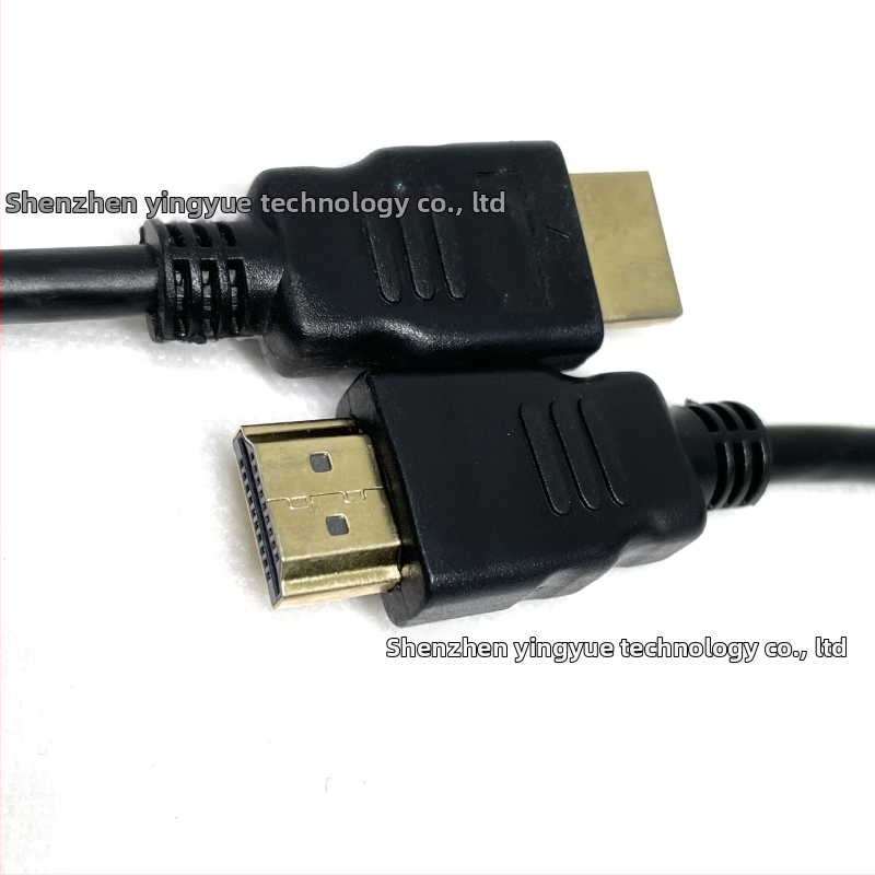 HDMI kabelis 1.4, 4K atbalsts, zelta pārklājums savienojumiem, vara klājuma tērauda vadus, piemērots PC/TV/spēļu konsolei