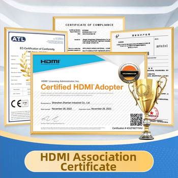 HDMI optiskais kabelis, atdalāms inženierijas līmeņa, HDMI 2.0, Type A, zeltīti kontakti