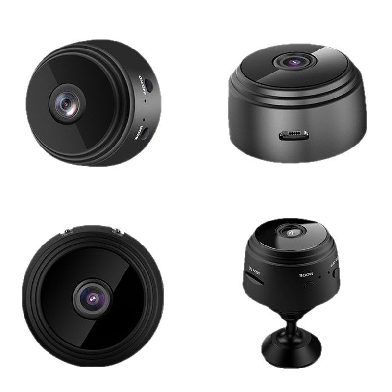 A9 Juhtmevaba kodukontrollikaamera 1080P öise nägemisega, Wi‑Fi, videoregistratsioon ja fotod