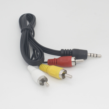 Guoxin AV kabel 3,5 mm, kompatibilan sa set-top boxom, jezgro bakreno-obaljene čelične žice, bakreni vodič
