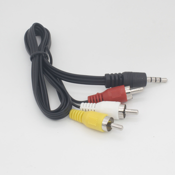 Guoxin AV kabel 3,5 mm, kompatibilan sa set-top boxom, jezgro bakreno-obaljene čelične žice, bakreni vodič